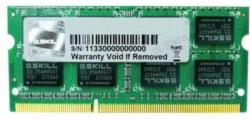 G.SKILL 2GB DDR3 1600Mhz F3-12800CL9S-2GBSQ