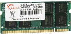 G.SKILL 2GB DDR2 800MHz FA-6400CL5S-2GBSQ