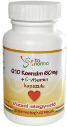 Vitanorma Q10 + C-vitamin 30 db