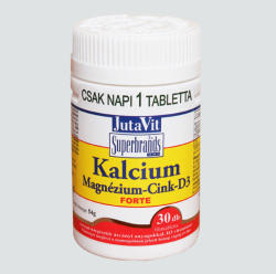 JutaVit Kálcium-Magnézium-Cink + D3 vitamin 30 db