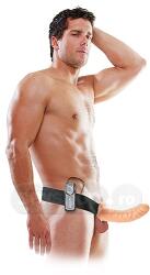 Fetish Fantasy Strap-On Scobit cu Vibratii 20cm - culoare Naturala Vibrator