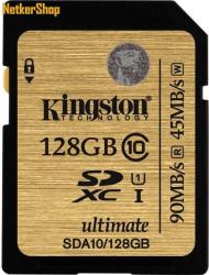 Kingston SDXC Ultimate 128GB C10/U1/UHS-I SDA10/128GB