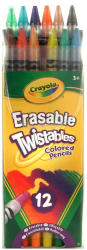 Crayola Csavarható színes ceruza radírvégű 12 db