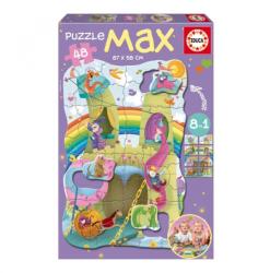 Educa Max Puzzle - Lovagok és hercegnők 48 db-os (15902)