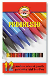 Koh-I-Noor 8756 Progresso színes ceruza famentes 12 db (TKOH8756/7140095001)