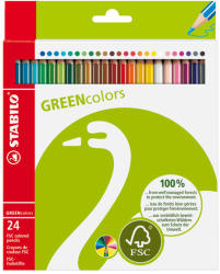 STABILO GREENcolors színes ceruza 24 db (TST601924)