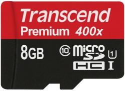 Transcend microSDHC 8GB C10/U1 TS8GUSDCU1