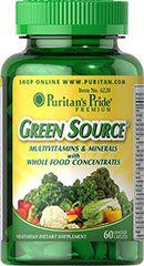 Puritan's Pride Green Source 60 db