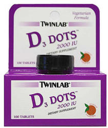 Twinlab Vitamin D 2000NE 100 db