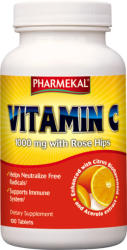 Pharmekal Vitamin-C csipkebogyóval 100 db