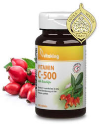 Vitaking C-vitamin csipkebogyóval TR 500 mg 100 db