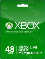Microsoft Xbox Live Gold 48 Hour Membership