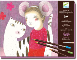 DJECO Akvarell ceruza műhely - Lányok (DJ08611)