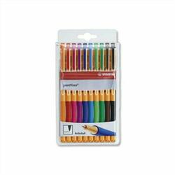 STABILO PointVisco rollertoll készlet, 0.5 mm, 10 különböző szín