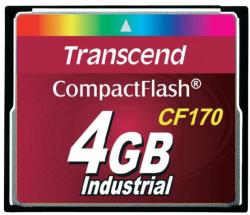Transcend CompactFlash 4GB 170x TS4GCF170