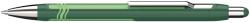 Schneider Epsilon golyóstoll, 0.7mm, nyomógombos, világos és sötétzöld színű tolltest - kék