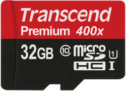 Transcend microSDHC Premium 32GB C10/U1 TS32GUSDCU1