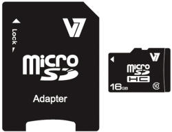 V7 microSDHC 16GB Class 10 VAMSDH16GCL10R-2E