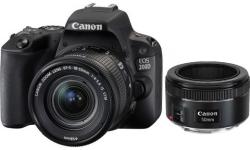 Canon EOS 1200D + 18-55mm IS STM + 50mm