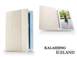 Kalaideng Iceland Series Book Case for Galaxy Note 10.1 - White (KD-0030)