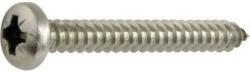  lemezcsavar d-fejű coor a2 4, 8x16 kh din-7981c 51660.048. 016