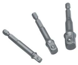 workers best dugókulcs adapter készlet 3 részes 1036499 - 1/4" 3/8" 1/2"