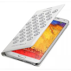 Samsung Flip Wallet - Galaxy S5 case white with peace pattern (EF-WG900RAE)