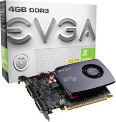 EVGA GeForce GT 740 Superclocked 4GB GDDR3 128bit (04G-P4-2744-KR)