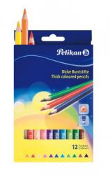 Pelikan Színes ceruza Trio vastag 12 db