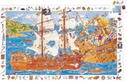 DJECO Kalózok 100 db-os megfigyelő puzzle (DJ07506)