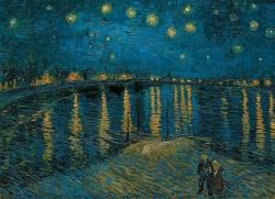 Clementoni Museum Collection - Van Gogh - Csillagos éj a Rhone fölött 1000 db-os (39344)