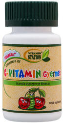 Vitamin Station C-vitamin gyermekeknek 60 db