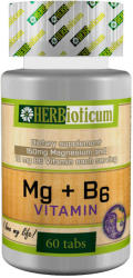 HERBioticum Mg+B6 Vitamin tabletta 60 db