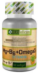 HERBioticum Mg+B6+Omega-3 Vitamin lágyzselatin kapszula 60 db