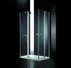 AQUATEK GLASS R14 100x80x185 cm square