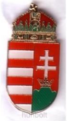  Magyar címer jelvény 18 mm