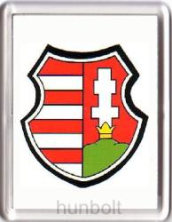  Kossuth címer hűtőmágnes (műanyag keretes)
