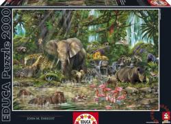 Educa Genuine African Jungle - Afrikai dzsungel 2000 db-os (16013)