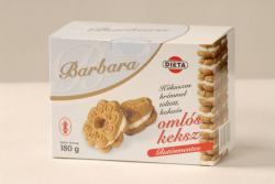 Barbara Gluténmentes keksz - kókuszos 180 g