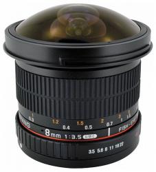 Samyang 8mm f/3.5 UMC CS II Fisheye (Pentax) (F1121904101) Obiectiv aparat foto