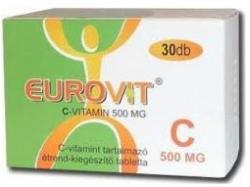 Eurovit C-vitamin 500 mg 30 db