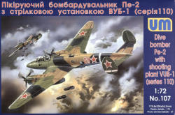 UniModels Dive Bomber Pe-2 1:72 (UM107)