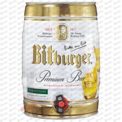 Bitburger Partyhordó 5 l 4,8% (3db/pack)