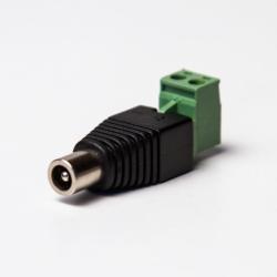 S-LIGHTLED 12V DC 5, 5/2, 1 csatlakozó adapter (anya) (ledsz340)