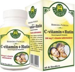 Herbária C-vitamin+Rutin 60 db