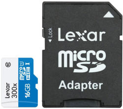 Lexar microSDHC 16 GB Class 10 LSDMI16GBBEU300A