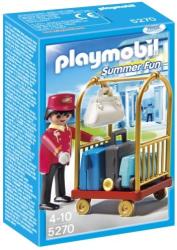 Playmobil Portar cu carucior de bagaje (5270)