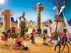 Playmobil Tabara amerindienilor si obiect de cult (5247)