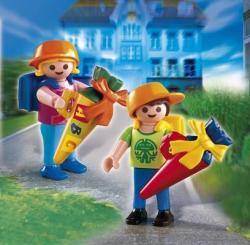 Playmobil Prima zi de scoala a copiilor (4686)
