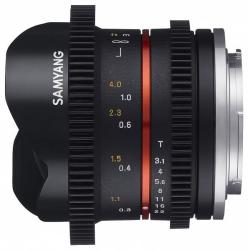 Samyang 8mm T3.1 VDSLR (Fujifilm)